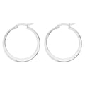 Classic Stainless Steel Hoop Earrings